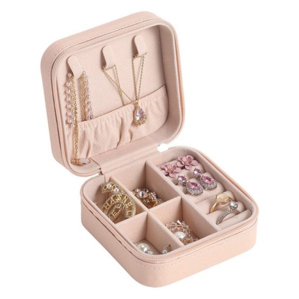 Jewelry Organizer Box – Portable Pocket-sized Case